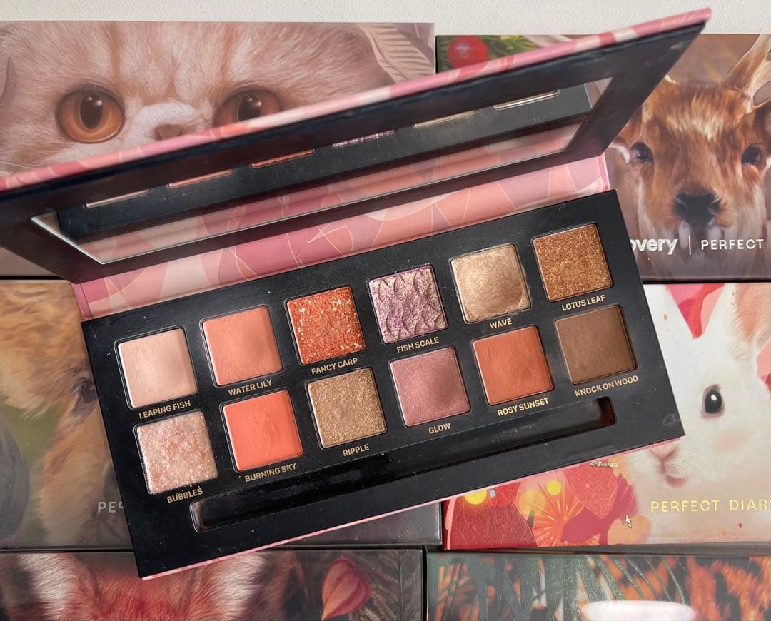 パーフェクトダイアリー アイシャドウパレット セット