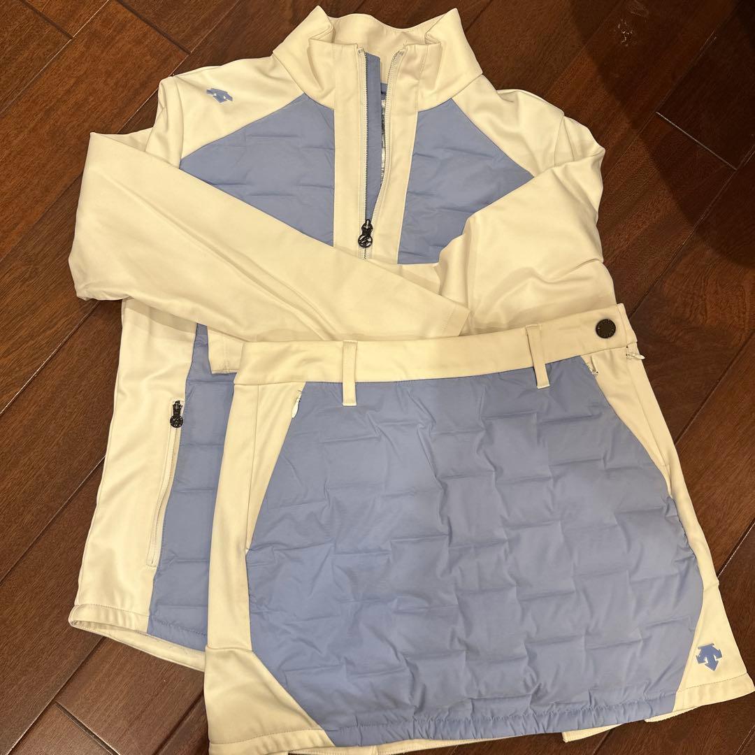 デサント　ゴルフウェア　レディース　ダウン　セットアップ