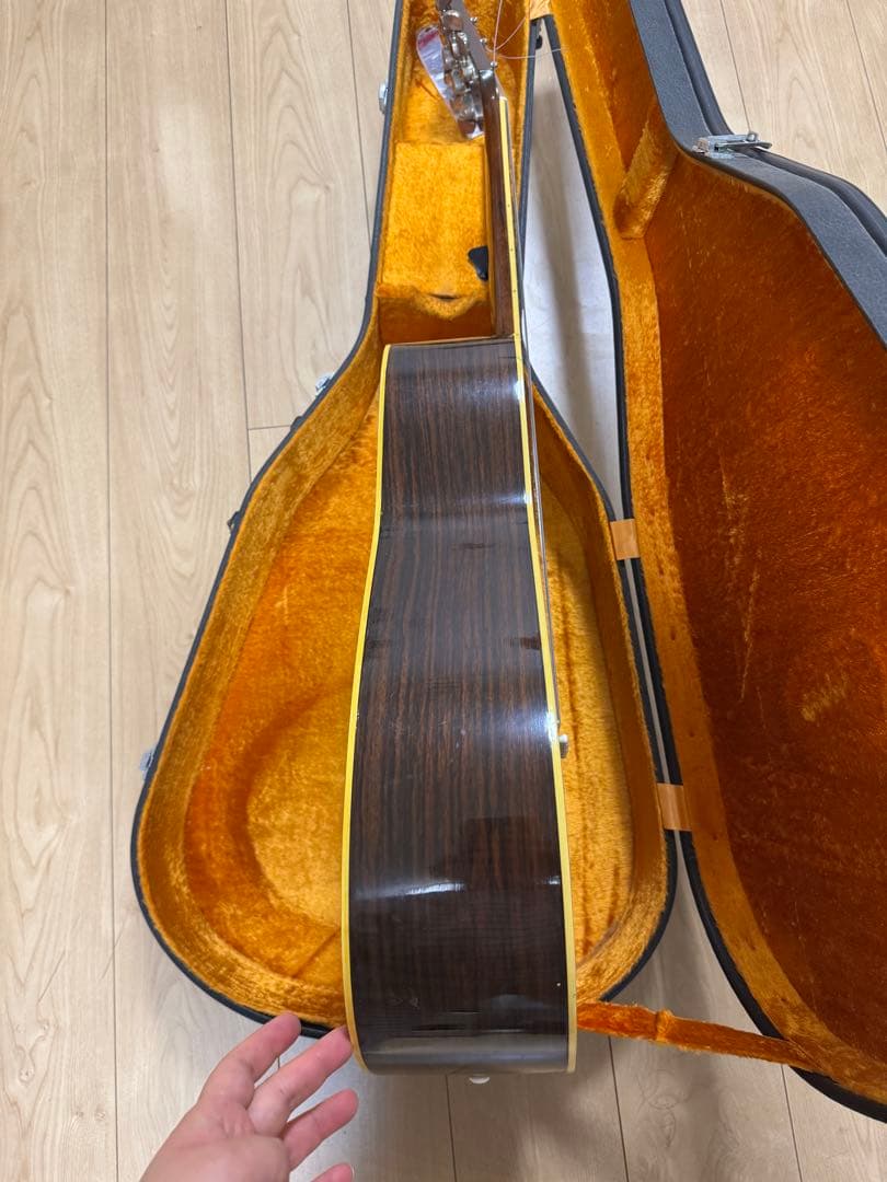 希少 YAMAHA ビンテージ アコースティックギター FG-300J 黒ラベル