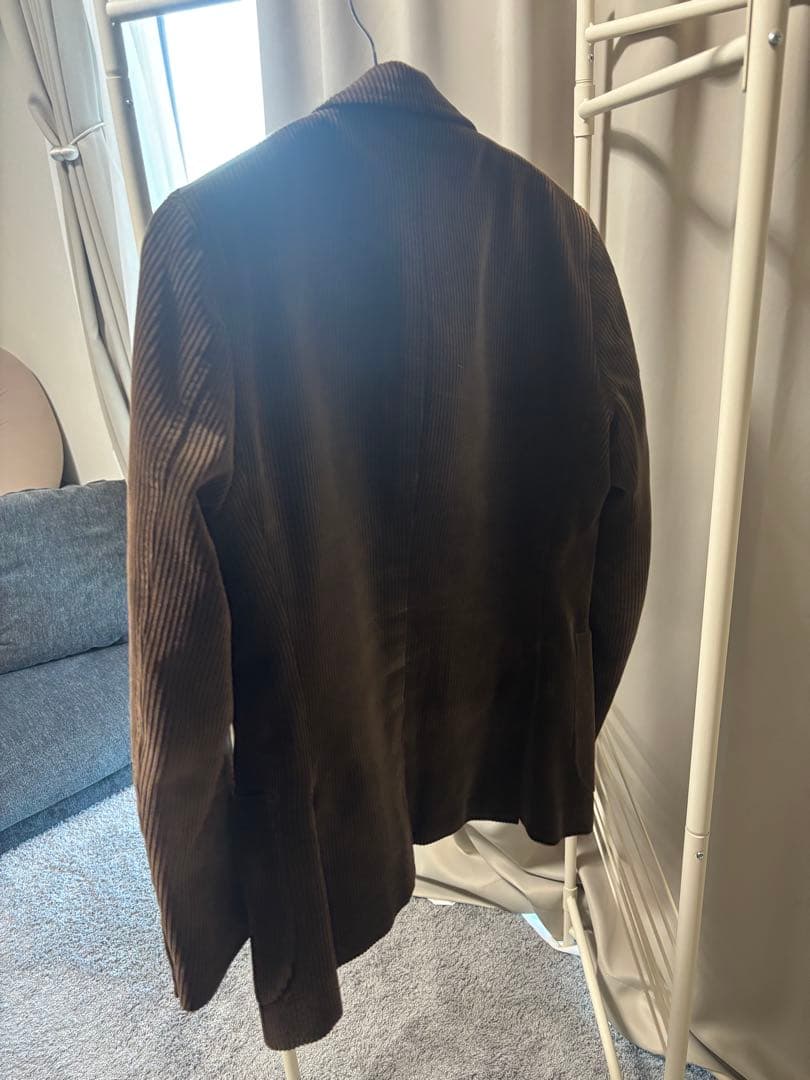 メンズセットアップ　コーデュロイ テーラードジャケット　コーデュロイパンツ