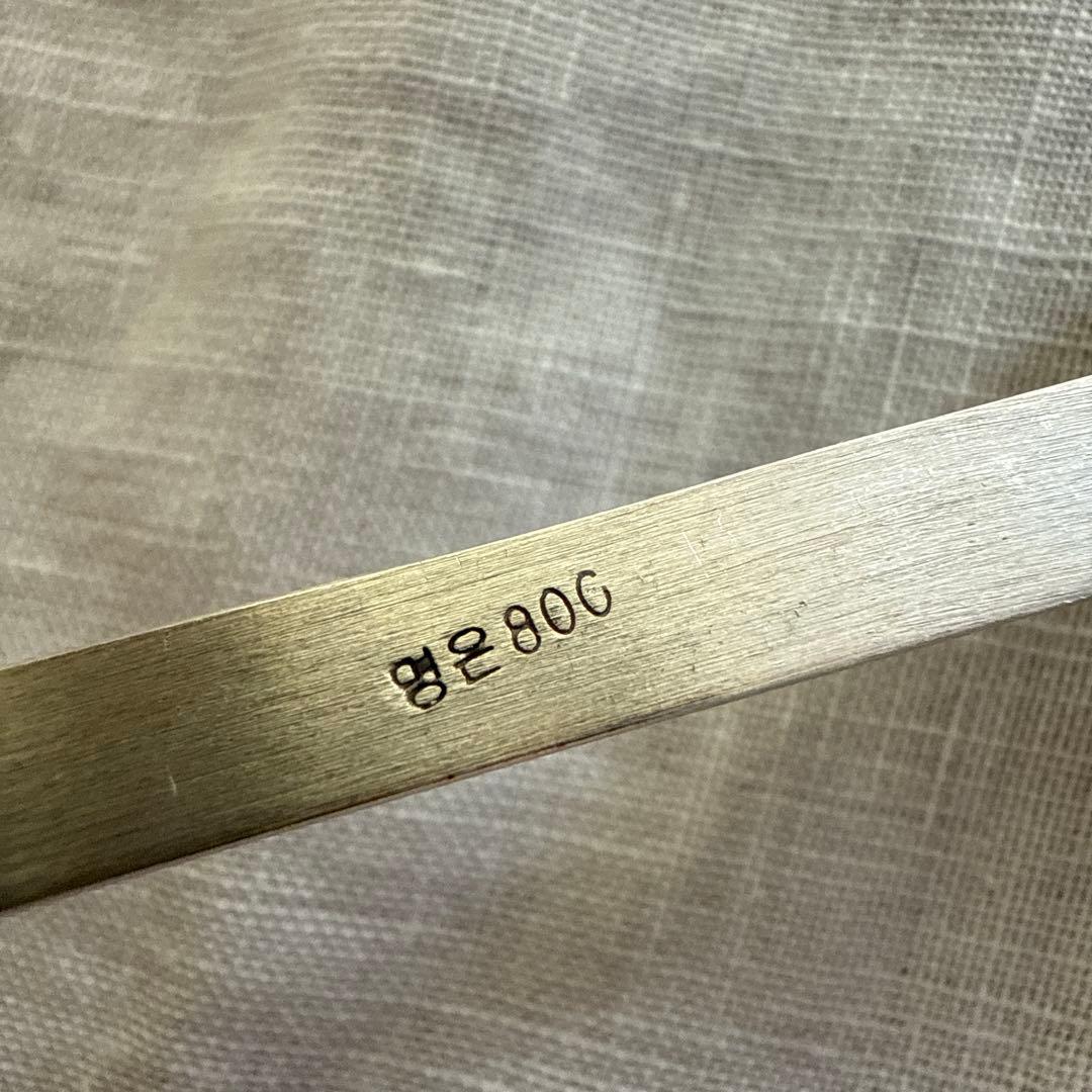 韓国 銀製 スッカラ箸8点セット