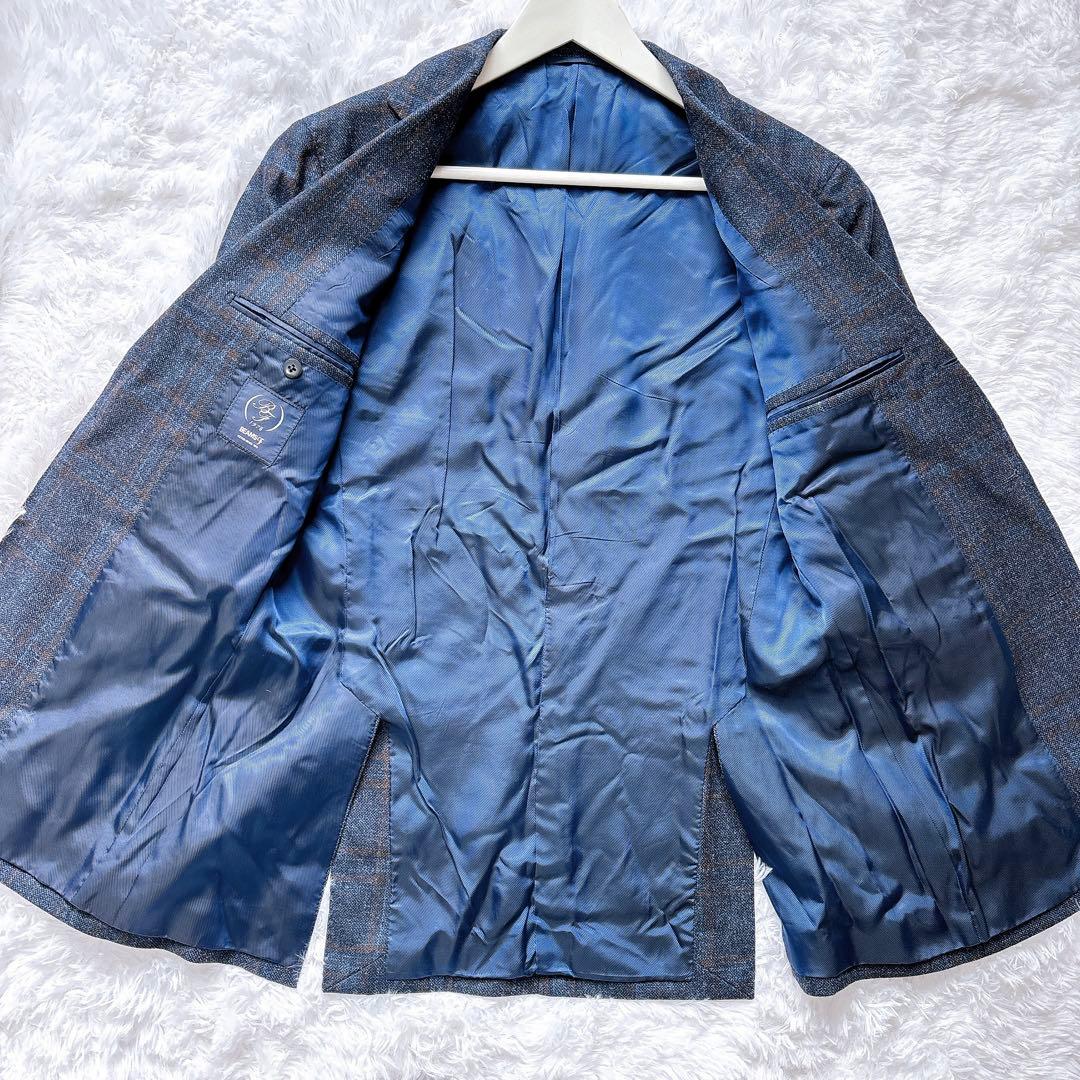 こたろう シルク混★ ビームスエフ テーラードジャケット チェック