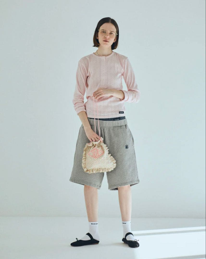 トップス SEA HENLEY NECK L/S TEE