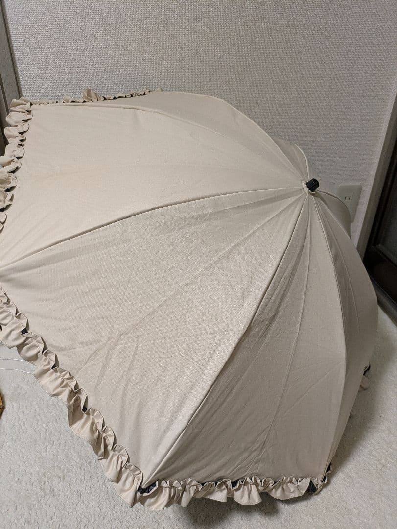 【人気色】芦屋ロサブラン Rose Blanc 2段 日傘 完全遮光