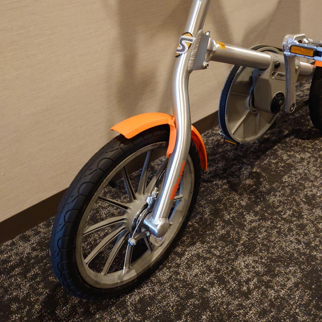 【絶対パンクしない】STRIDA 16インチ折り畳み自転車