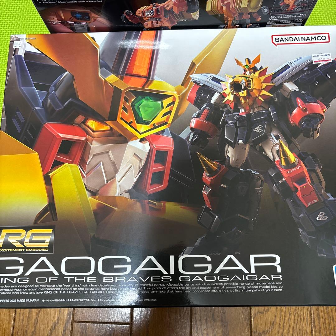 【未開封2点セット】RG ガオガイガー & ゴルディーマーグセット