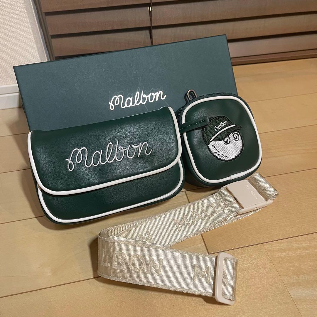 MALBONマルボンゴルフ ウエストポーチ ウェストバッグ 緑