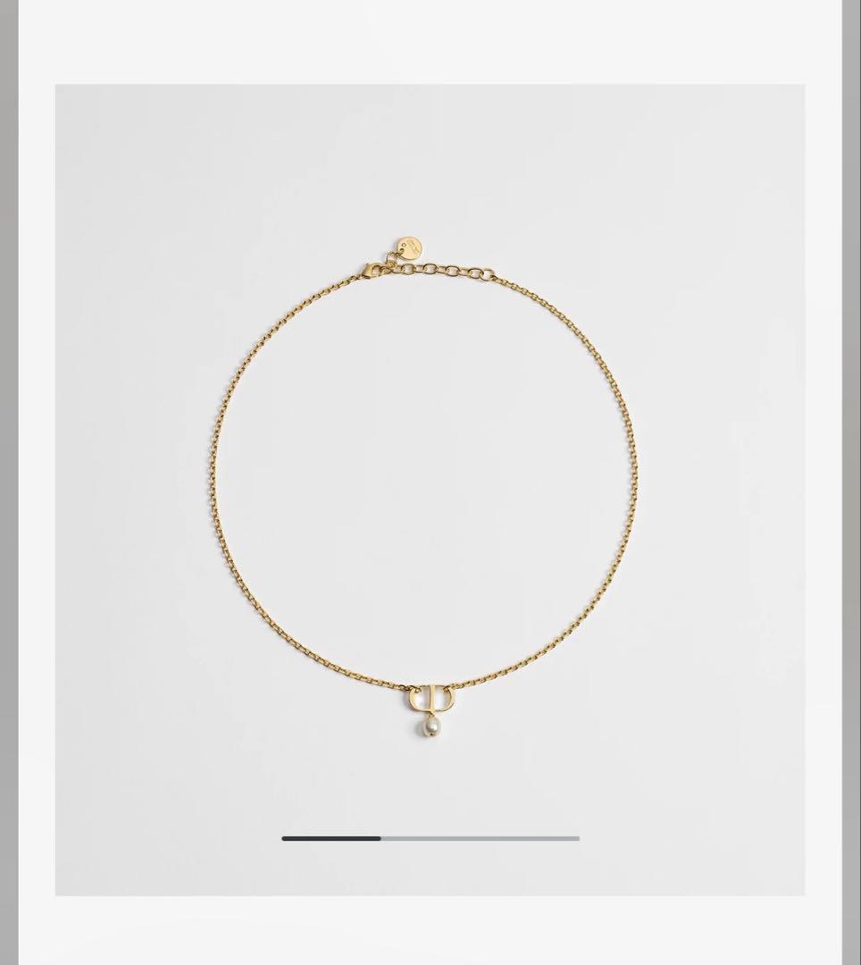Dior ディオールネックレスロゴ