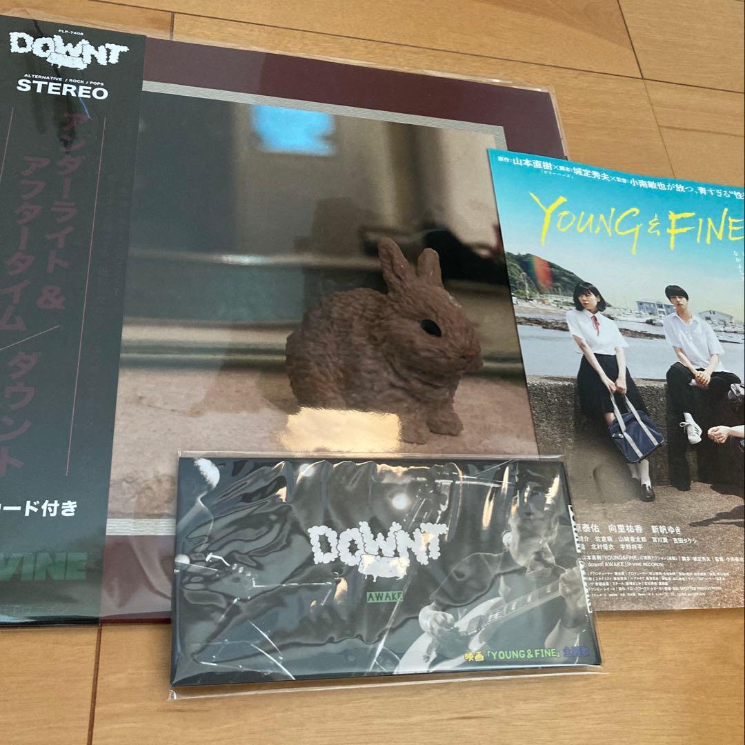 DOWNT レコード　CDセット　アンダーライト　&アフタータイム