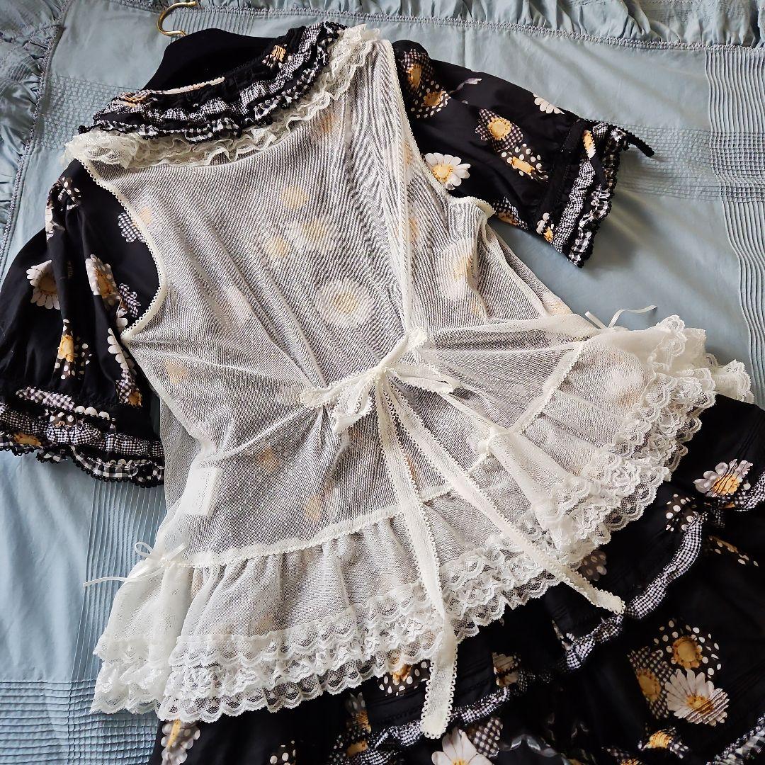 ★ピンクハウス★❤️スーパードルフィーコラボのレースベスト✨白