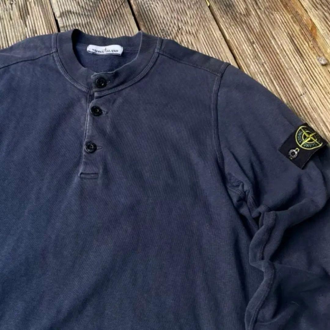 希少モデル Stone  ヘンリー トレーナー henley 短丈