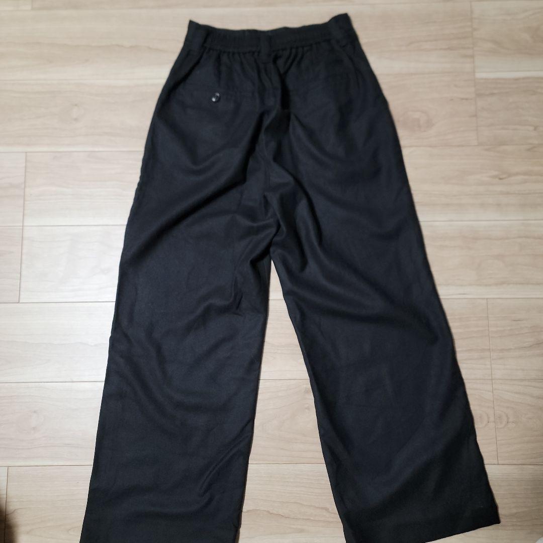 メゾンスペシャル　ワイドスラックス　デッドストックファブリック