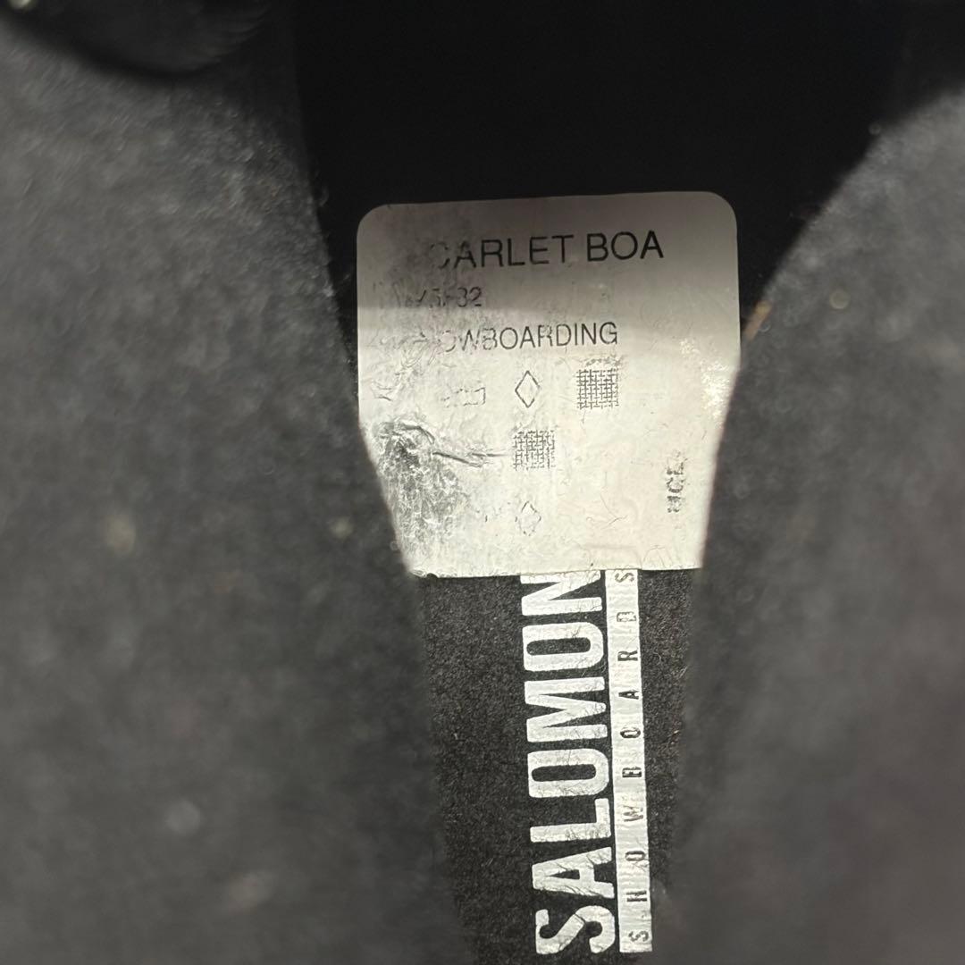 【専用】サロモン SCARLET BOA スノーボードブーツ 24cm