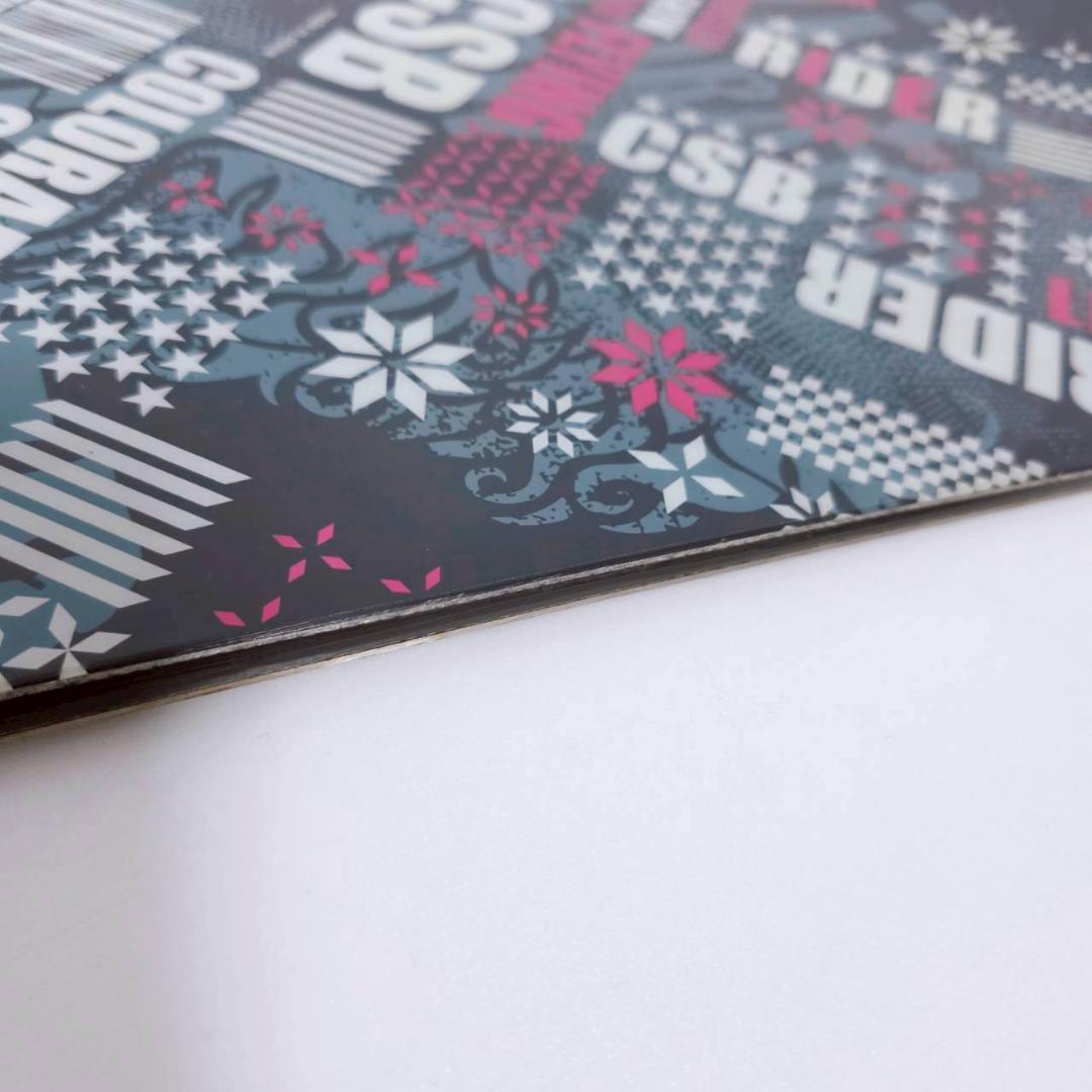 【美品】CSB LIMITED スノーボード キャンバーボード 154cm