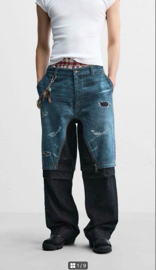 ZARA Andersson bell デニムパンツ