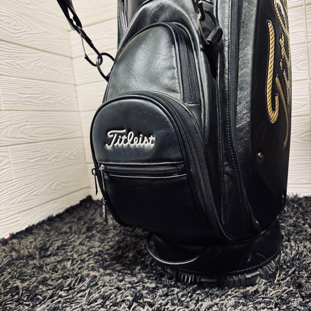 廃盤　本格3点式　タイトリスト　CB842 9.5型　8口　キャディバッグ