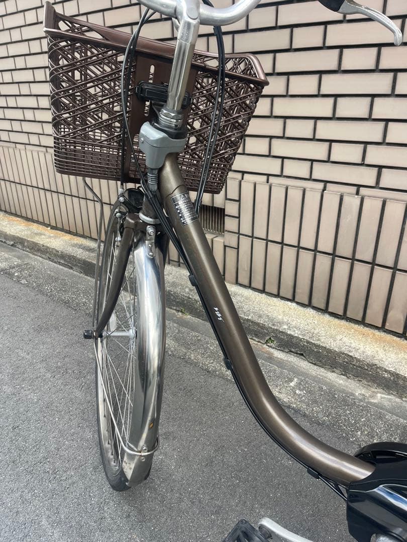 8.9ahパナソニック電動アシスト自転車26インチ