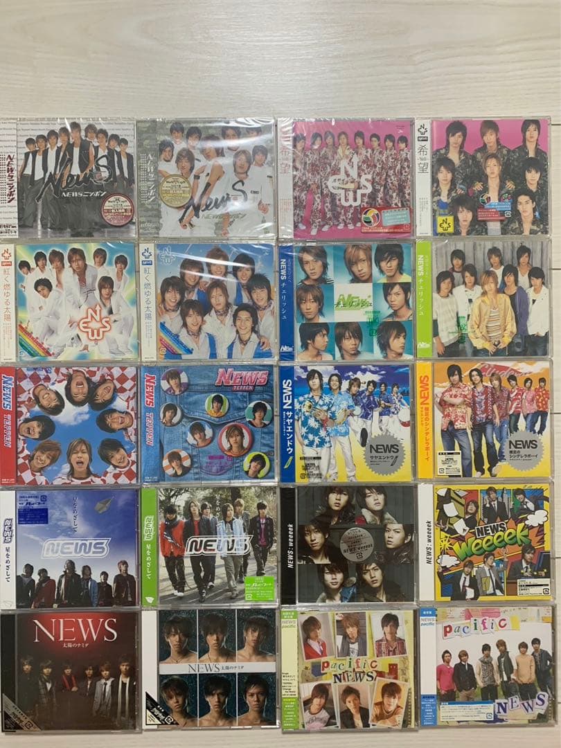 NEWS 未開封CD まとめ売り