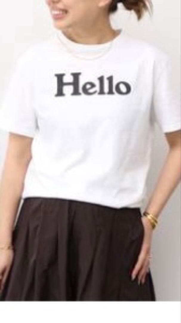 DeuxiemeClasse MADISONBLUE HELLO Tシャツ36
