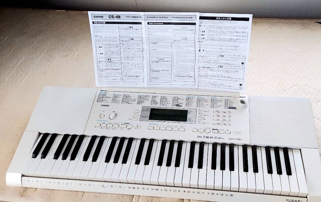 カシオ　光ナビゲーション　キーボード　L K ー221