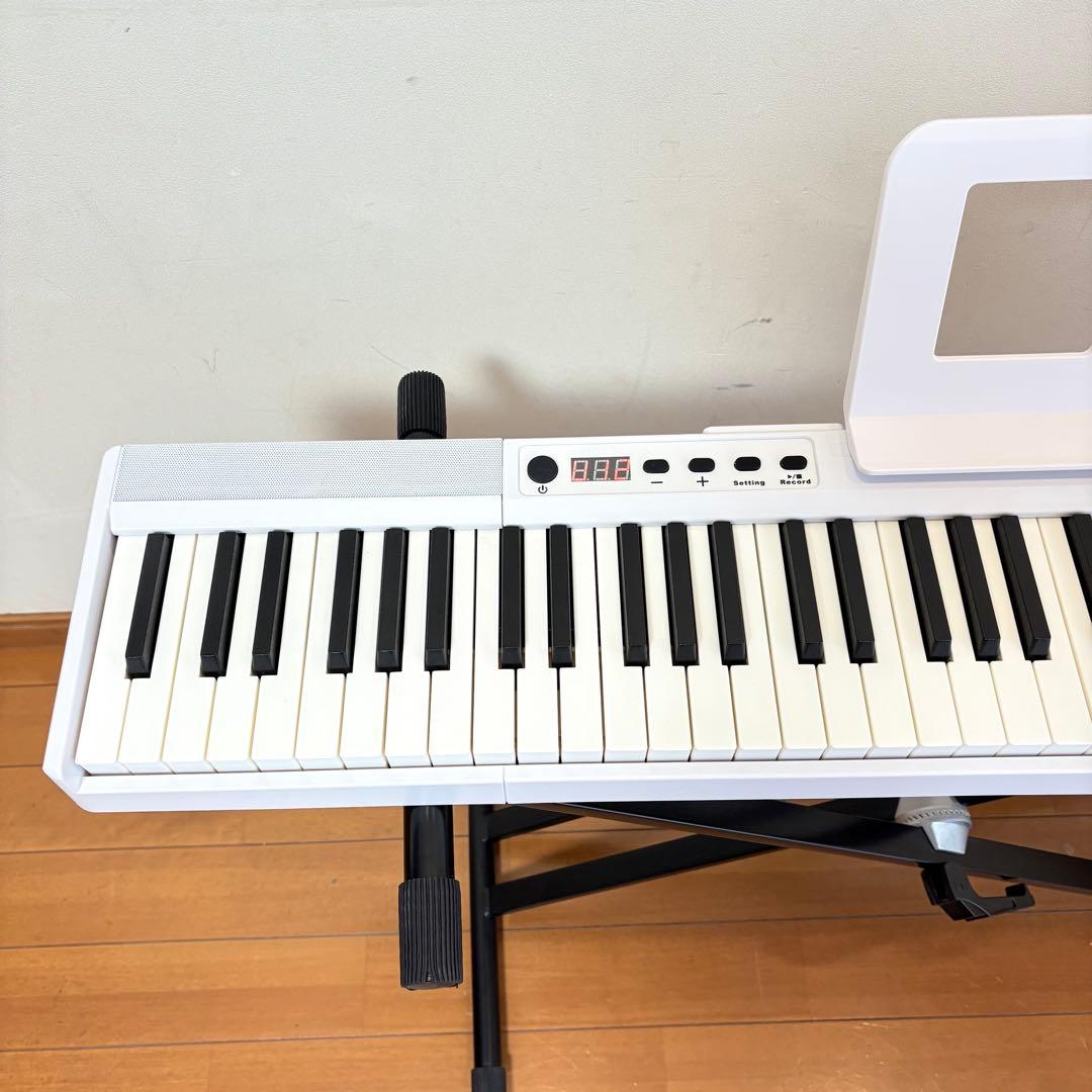 【美品・動作良好】Longeye 充電式 88鍵盤 電子ピアノ 送料込み