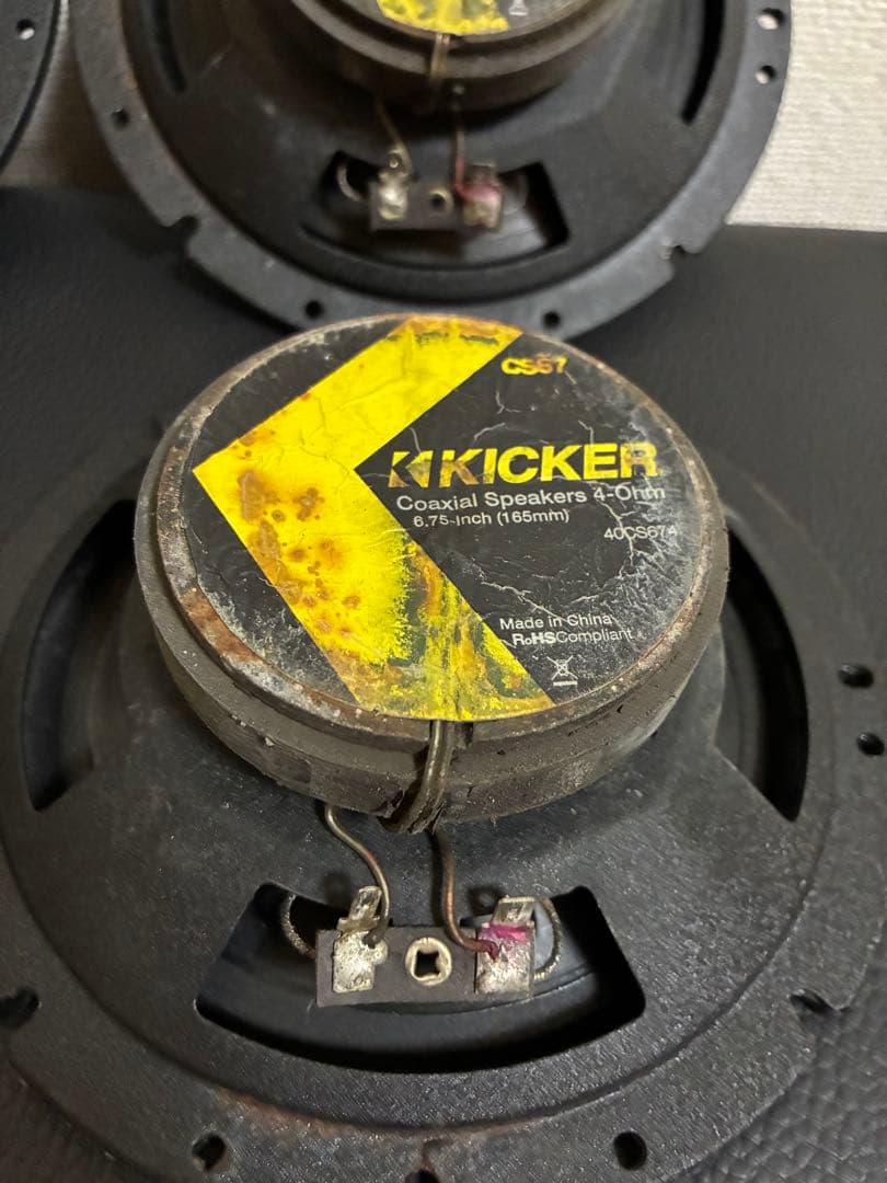 KICKER CS674 コアキシャルスピーカー 4個セット
