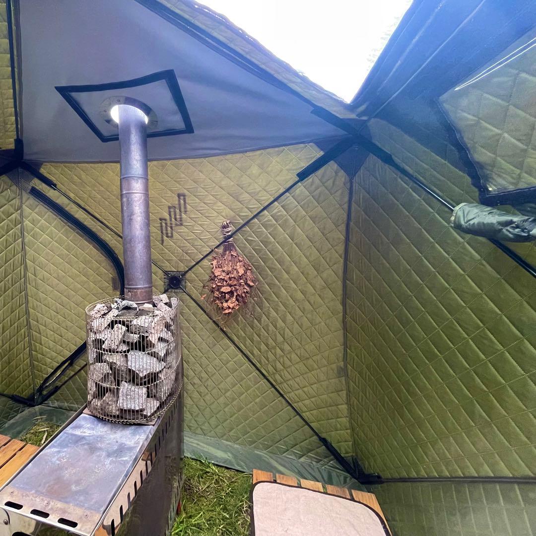 【ソロ〜2人用】テントサウナ SABOCCHI