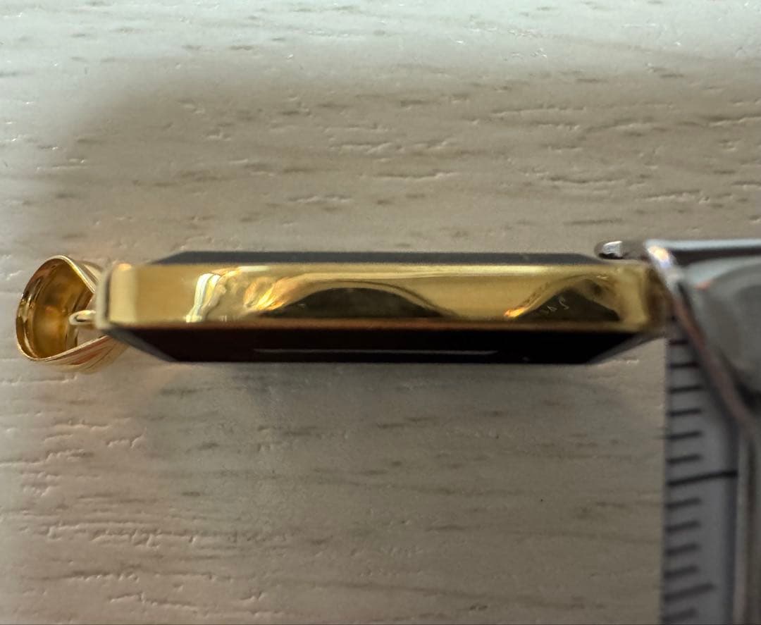 金のインゴット/ペンダントトップ/純金スイス製/お洒落ジュエリー18金