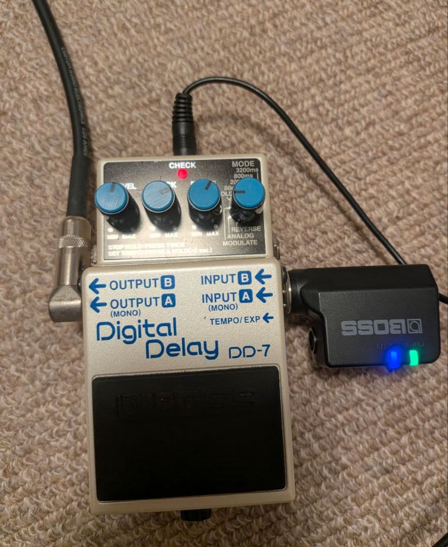 BOSS DD-7 デジタルディレイ 説明書・箱あり