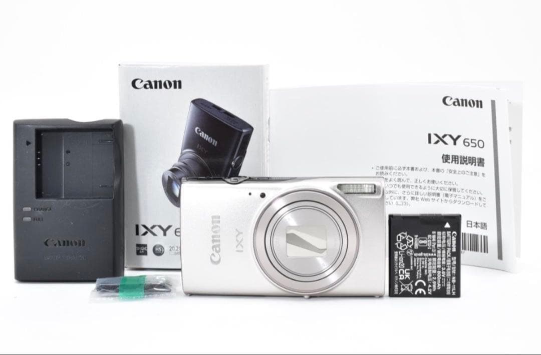 極美品✨【箱・説明書付き】Canon IXY 650 コンパクトデジタルカメラ