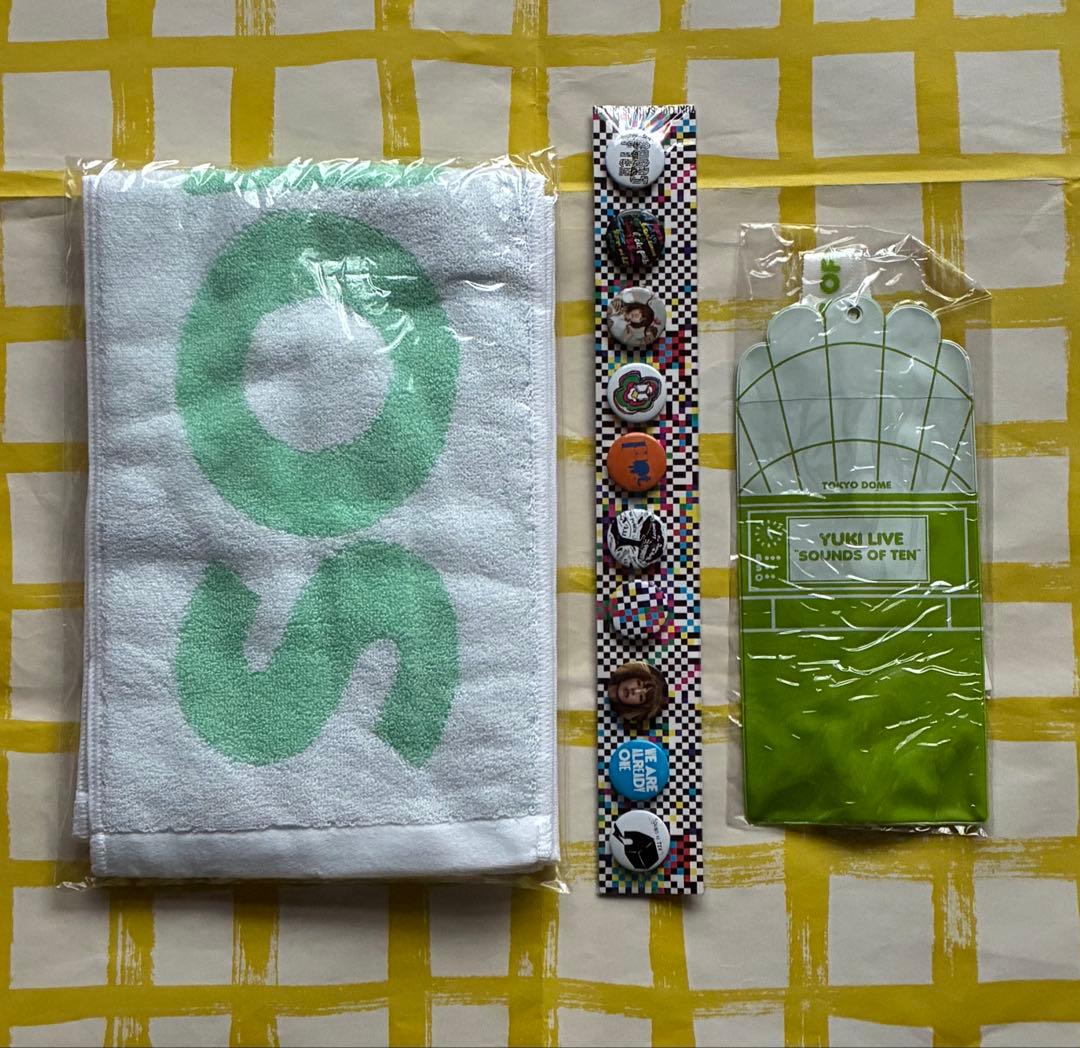 YUKI 10周年 sounds of ten FCグッズ セット東京ドーム
