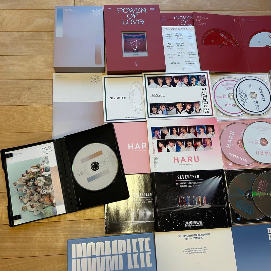 セブチ　seventeen 過去　DVD Blu-ray まとめ売り