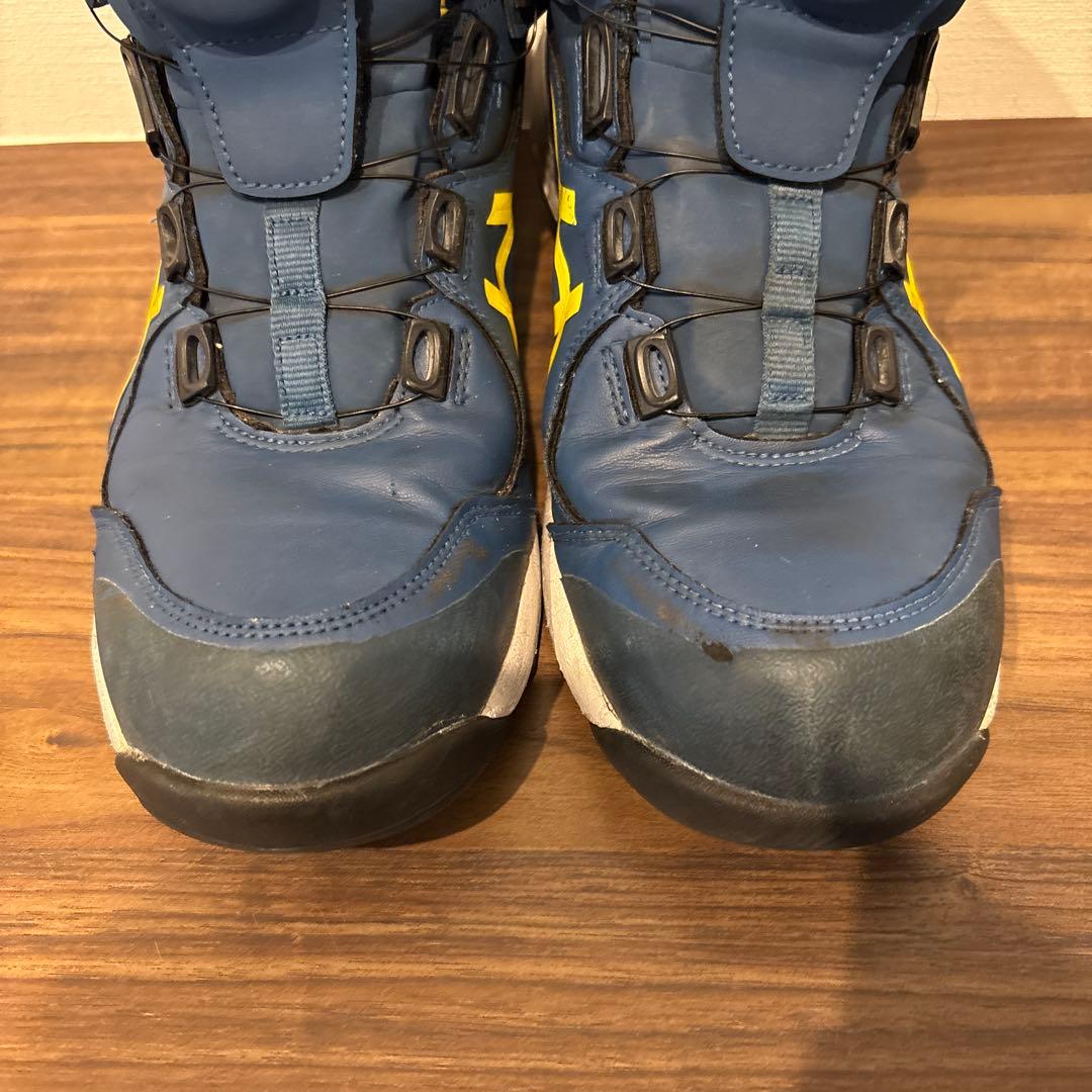 アシックス安全靴 ウィンジョブ CP304 青/黄