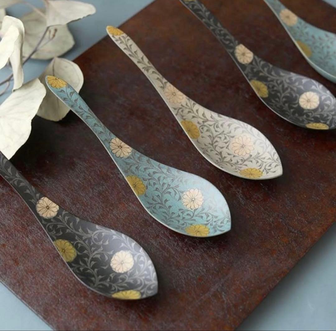 【希少品】やのさちこさん 漆れんげ 2本セット