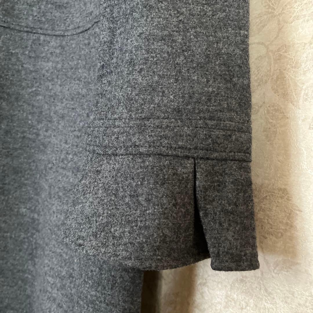 美品　大きいサイズ44 トゥービーシック　毛100% チュニックワンピース