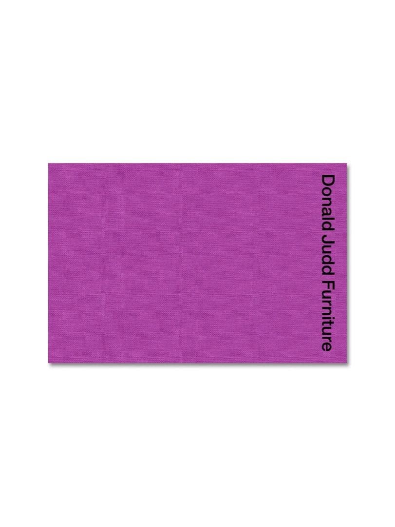 アート・デザイン・音楽 Donald Judd Furniture