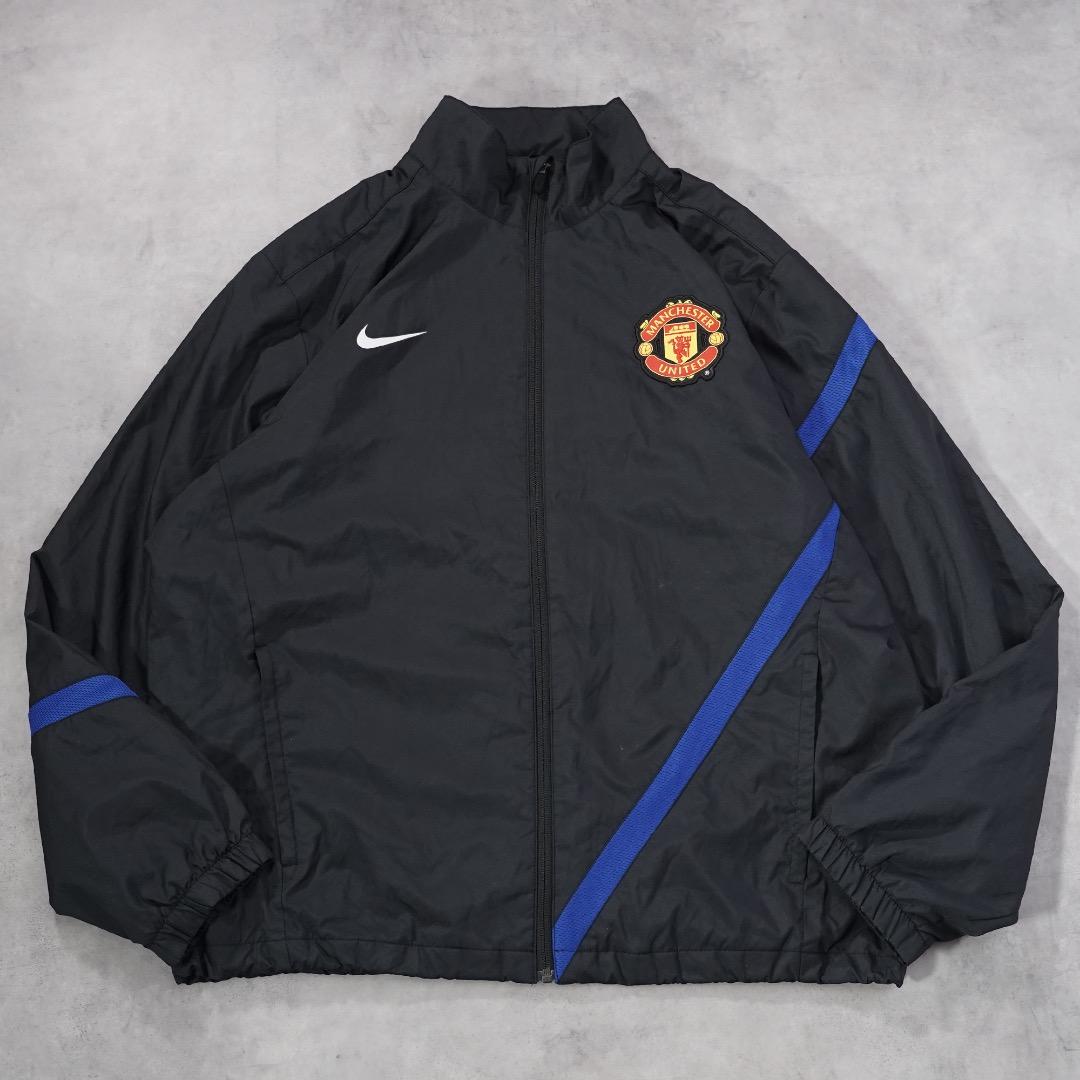 ナイキ マンチェスターユナイテッド ジャケット サッカー XL 黒 18259