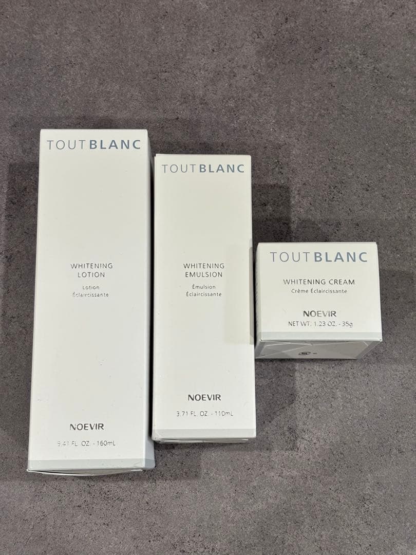 ノエビア　トゥブラン　ローション、エマルジョン、クリーム3点セット