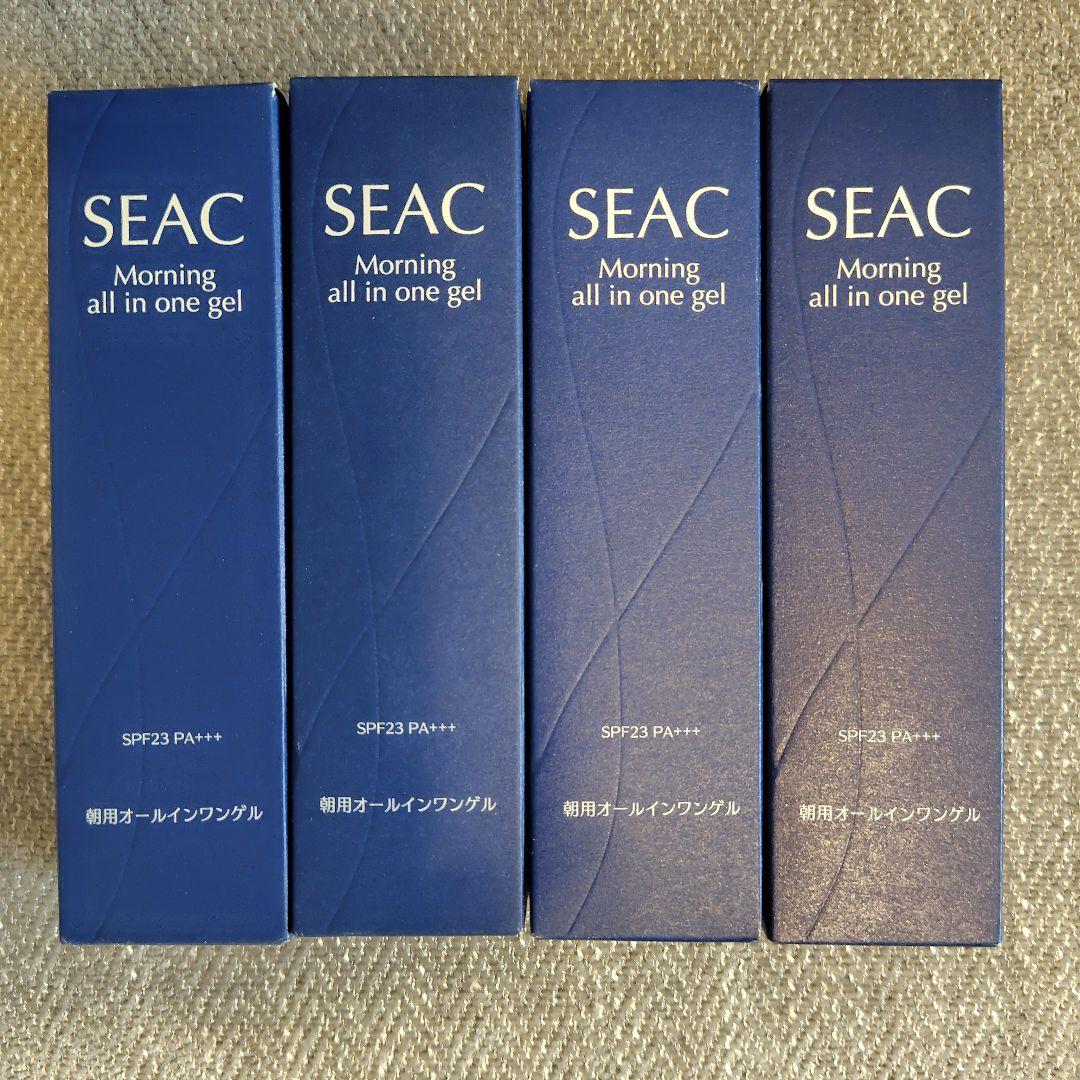 SEAC　シーク朝用オールインワンゲル50ｇ×4個セット