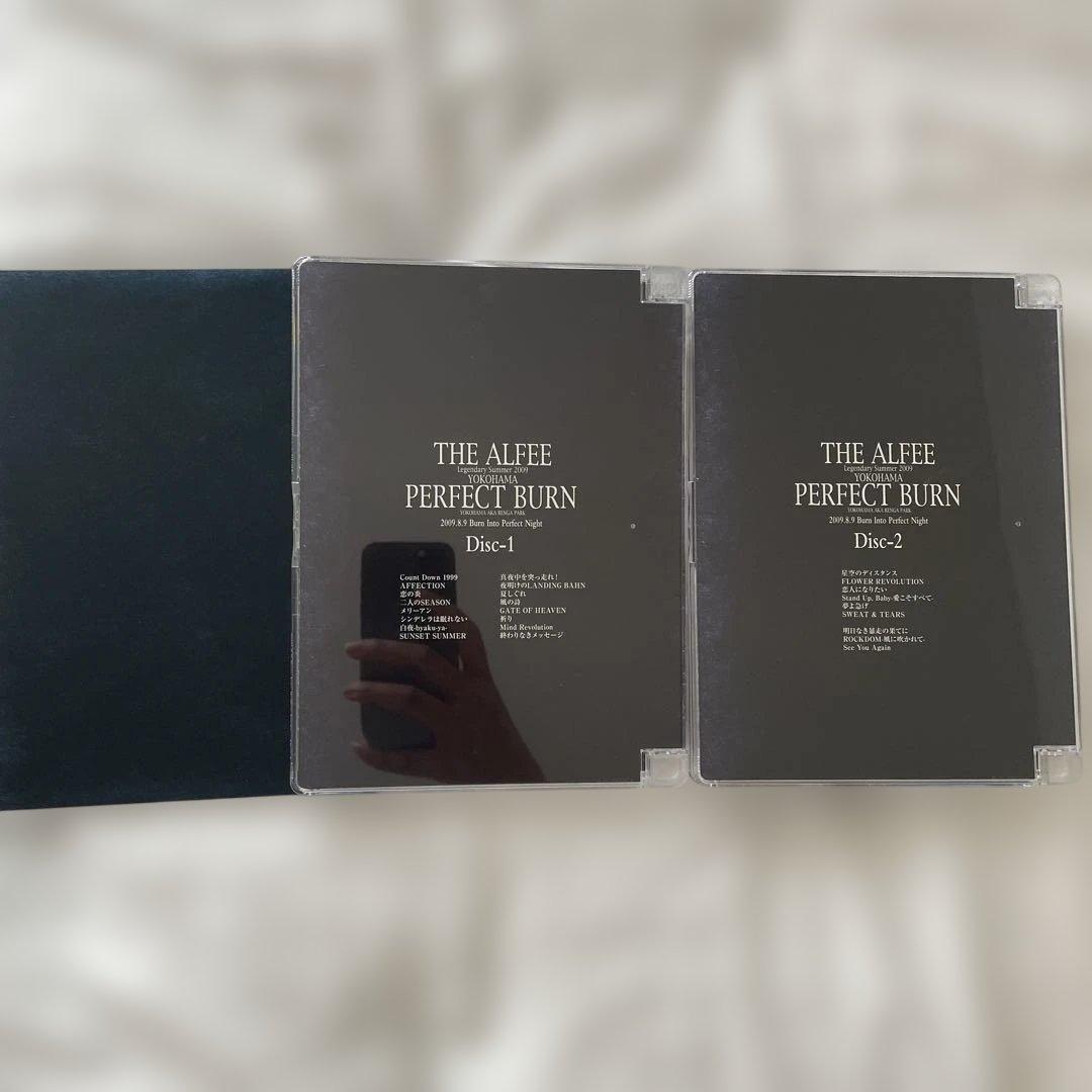 THE ALFEE PERFECT BURN 2枚組DVD 2009