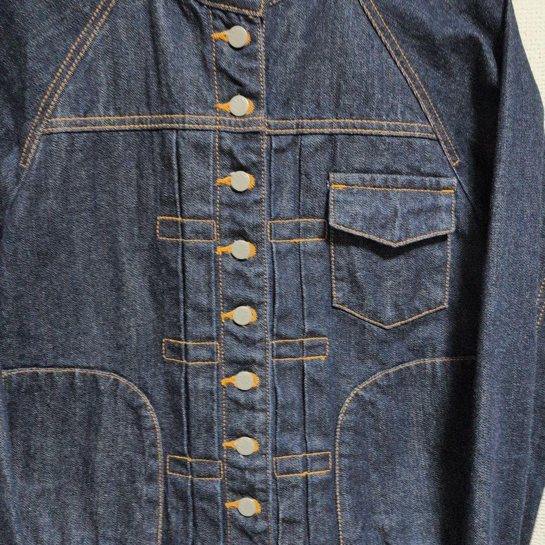 美品　si-si-si comfort　ベーシックデニムジャケット