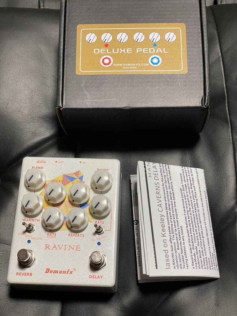 Demonfx RAVINE (Keeley CAVERNS V2 クローン)