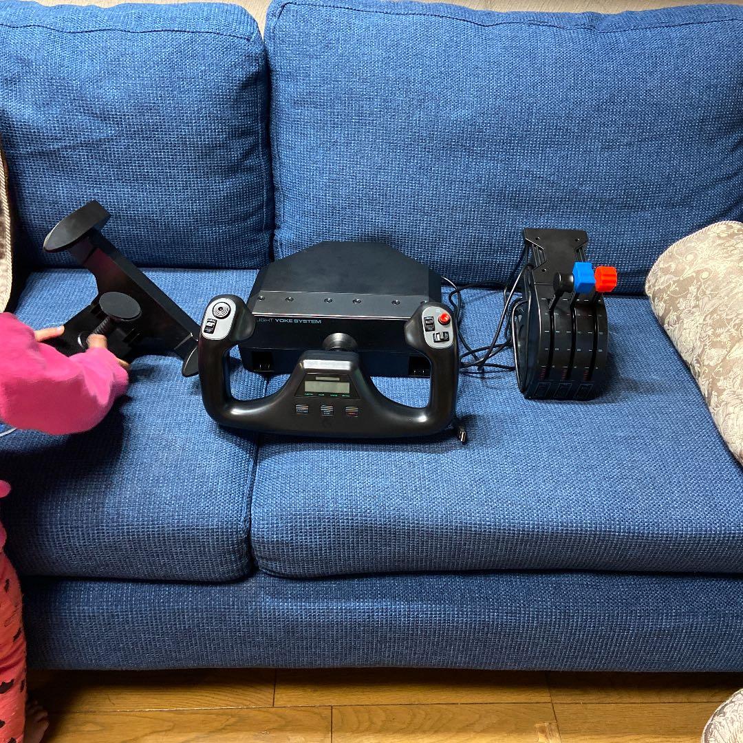 フライトヨークシステム操縦桿