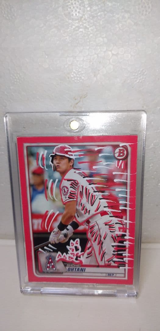 世界に１枚 TOPPS BOWMAN ART CARD