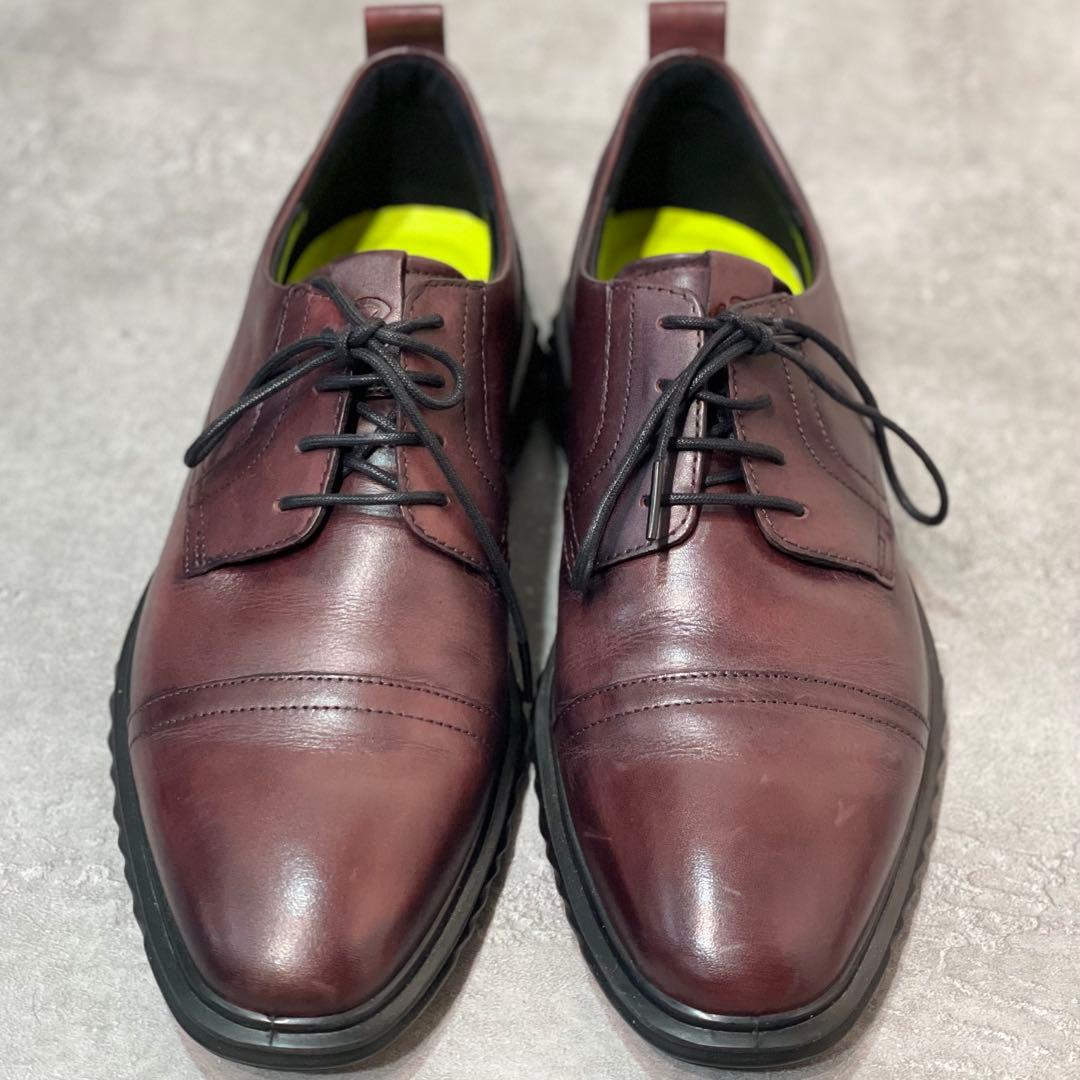 美品 ecco St.1 Hybrid 革靴 レザー GTX 茶色26.5cm