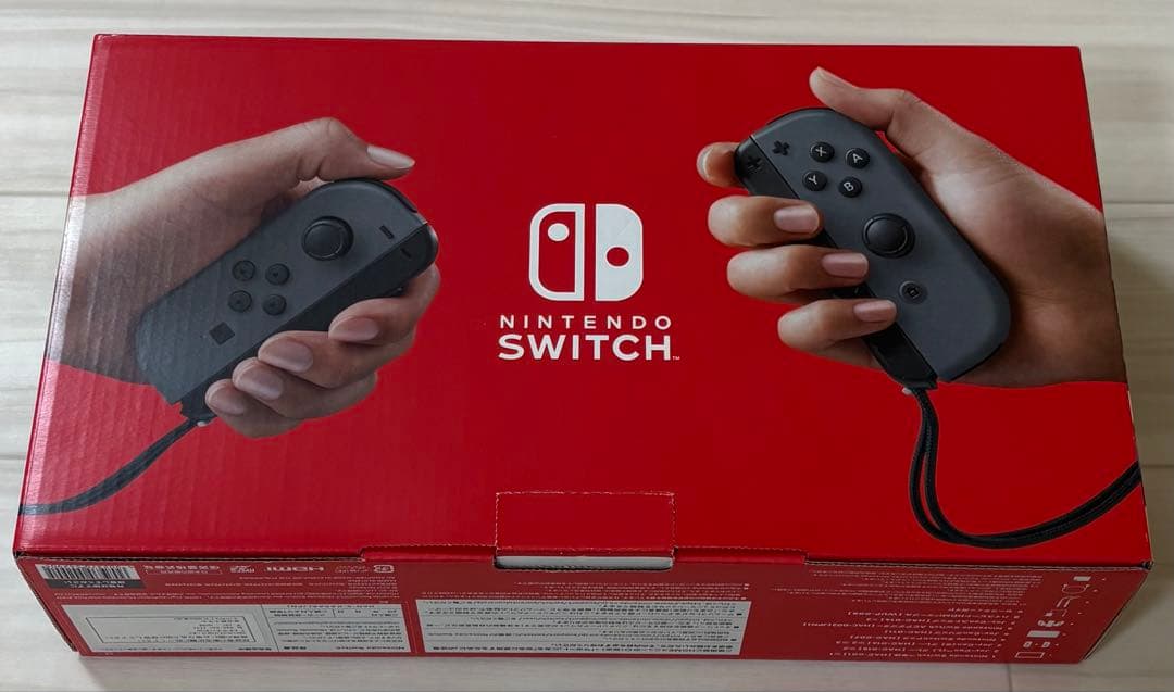 Nintendo Switch本体 ［新品購入使用品/中古/グレー］
