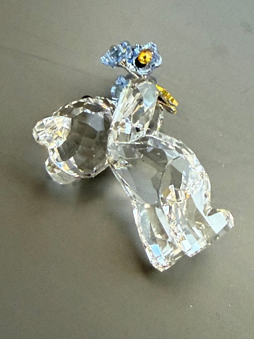 新品　スワロフスキー Krisベア Forget-me-not