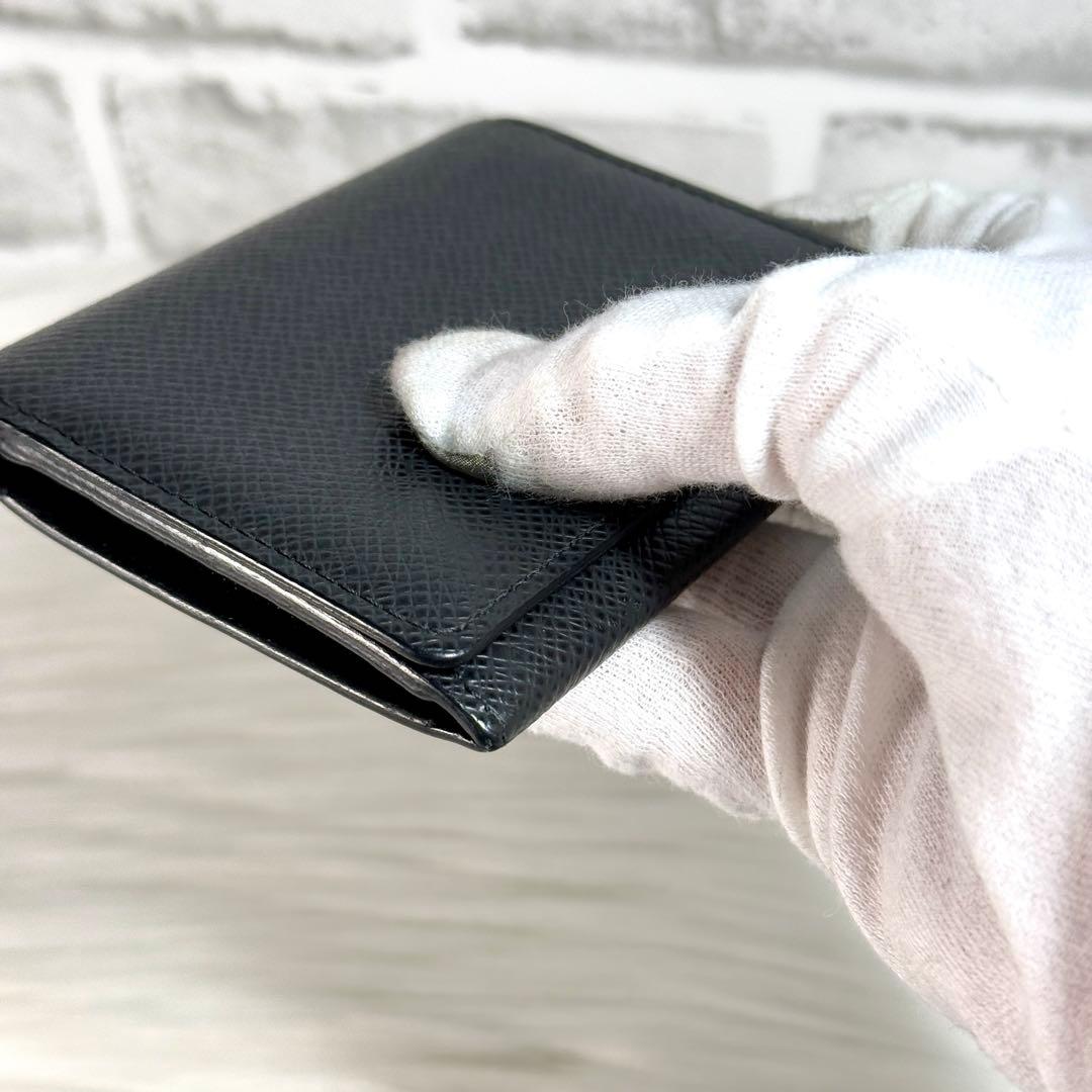 極美品 ルイヴィトン タイガ カードケース 名刺入れ アンヴェロップ カルト 黒