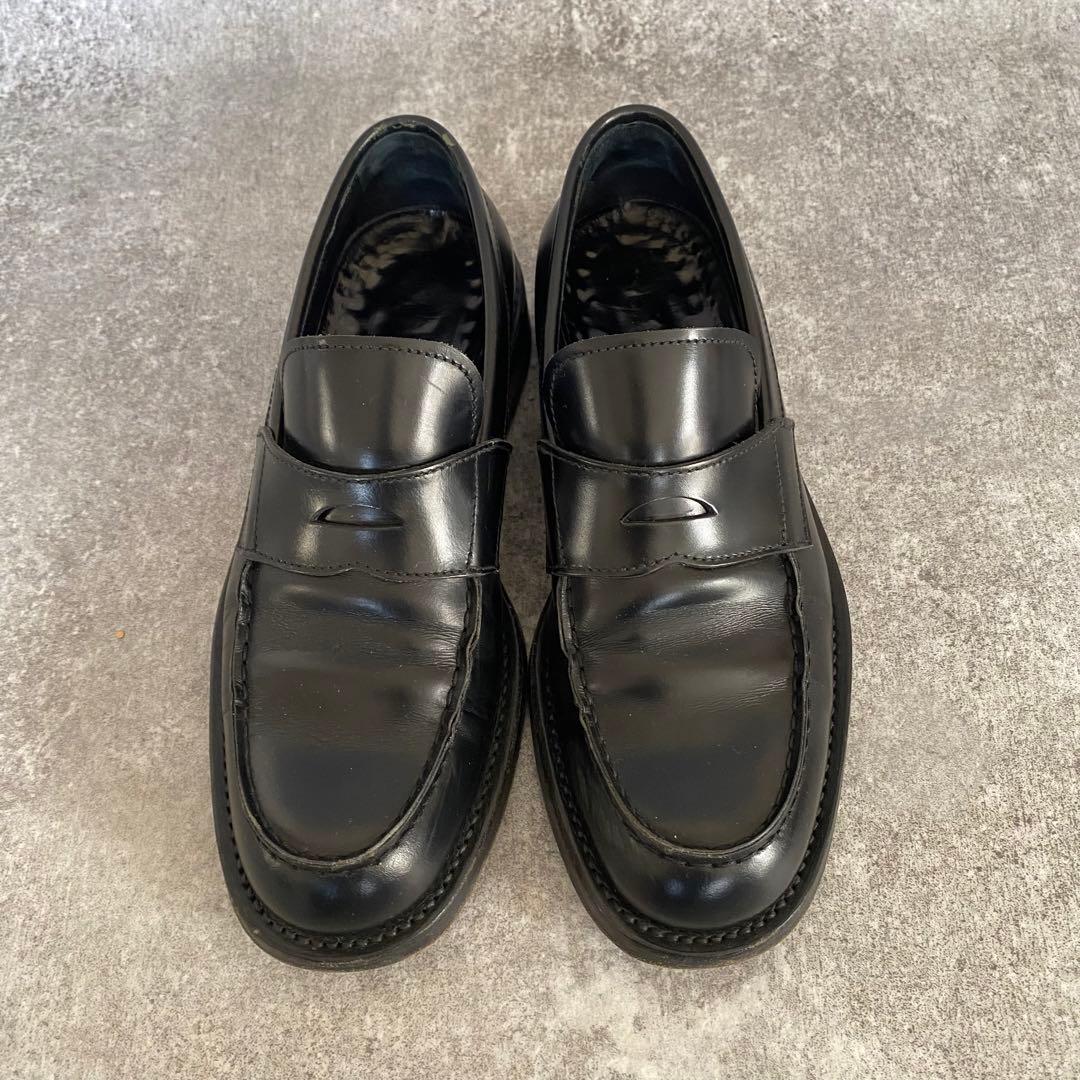 PRADA プラダ　ペニーローファー　レザー　ブラック　アーカイブ　24.5cm