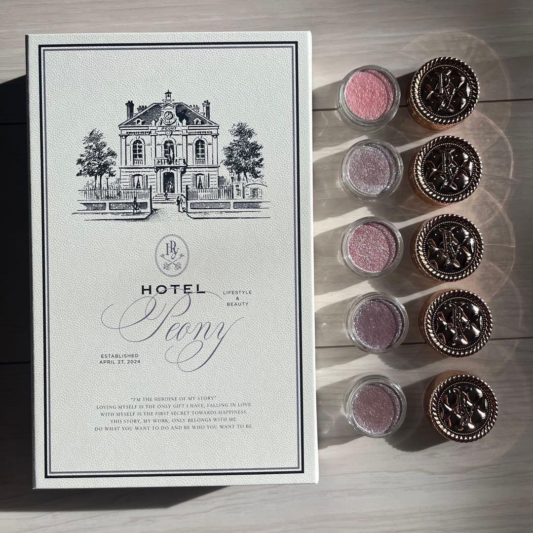 ゆ*読様 HOTEL de PEONY パウダーアイシャドウ 6色セット